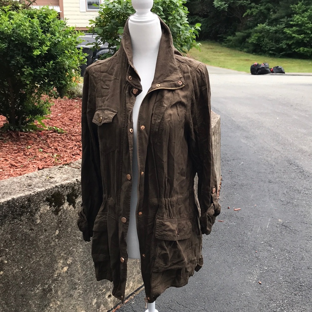 Ci Sono Lightweight Jacket-Green